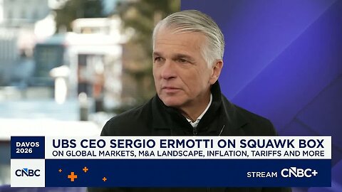 UBS CEO Sergio Ermotti on market volatility: Don't see any path of normalization in the future