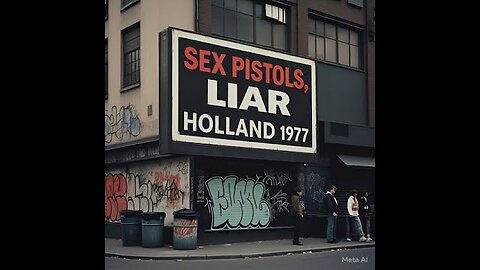 Sex Pistols - Liar - De Effenaar / Huize Maas - December 1977...PLEASE LIKE AND SUBSCRIBE, IT'S FREE