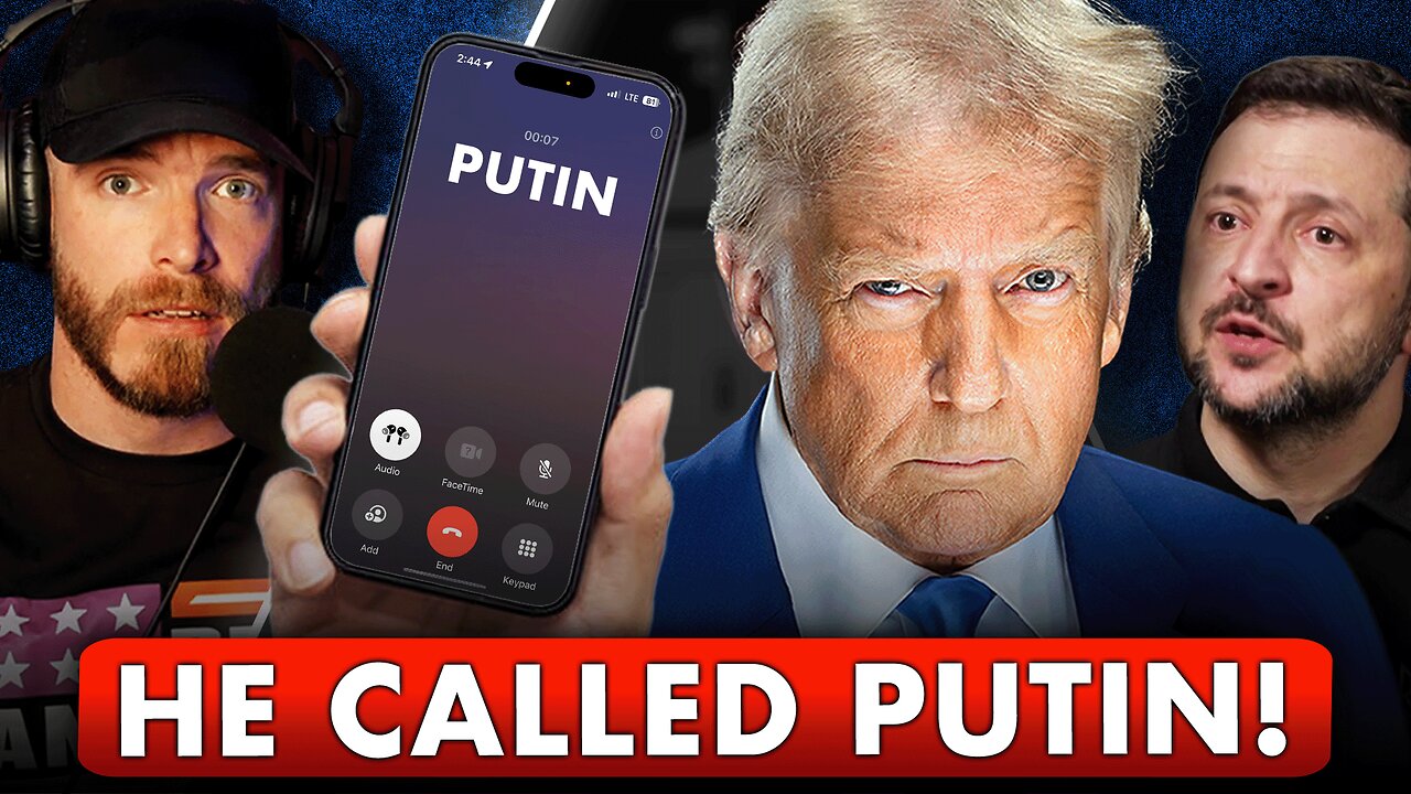 Trump Calls Putin MID-MEETING With World Leaders!! Did Trump just END THE WAR?!