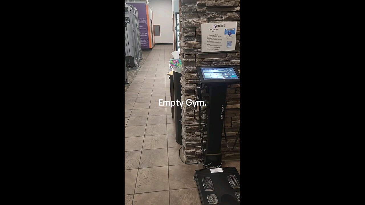 Empty Gym.