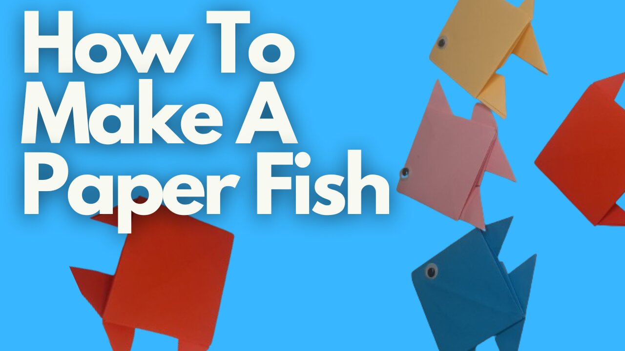 How to Make a New Style Paper Fish | Creative Origami Fish Tutorial