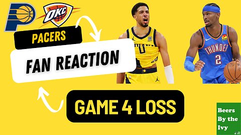 Pacers Fan Reaction to Game 4 Lose 