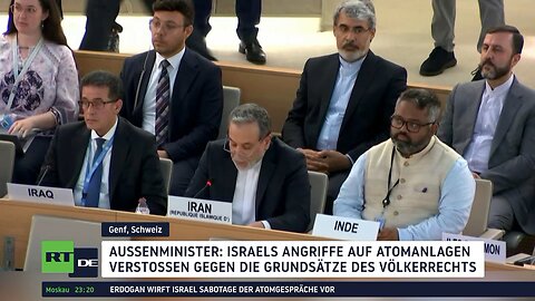 Iranischer Außenminister: Recht auf Selbstverteidigung – Angriffe auf Atomanlagen völkerrechtswidrig