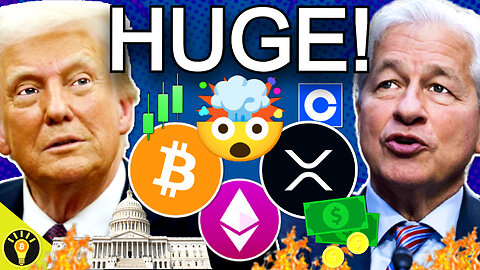 WHITE HOUSE RELEASES BIG CRYPTO REPORT! JPMORGAN CHASE PARTNERS WITH COINBASE!