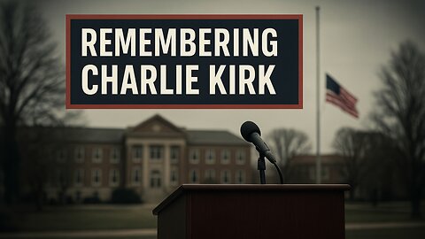 Remembering Charlie Kirk: Liberty, Crime, and Property Rights