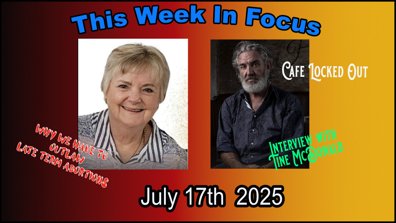 Tine's Interview with Cafe Locked Out - Why We Have To Outlaw Late Term Abortions