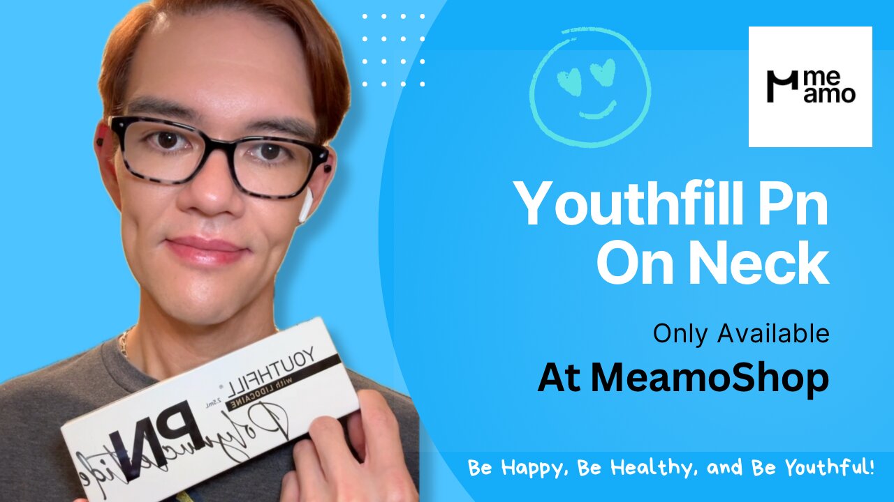 Youthfill PN for a Youthfill Neck! 🥰 Only Available at MeamoShop.com w/code Robbie 💯 The highest % PN product you can get!!! 👏 Everything linked in description 📝 I was so tired, I need a vacay 🤣✈️