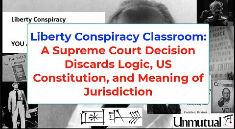 Liberty Conspiracy Class: S. Court Flubs on US "Jurisdiction" 4 Americans Overseas