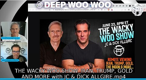 THE WACKY WOO SHOW_IRAN, TRUMP, GOLD AND MORE with JC & DICK ALLGIRE