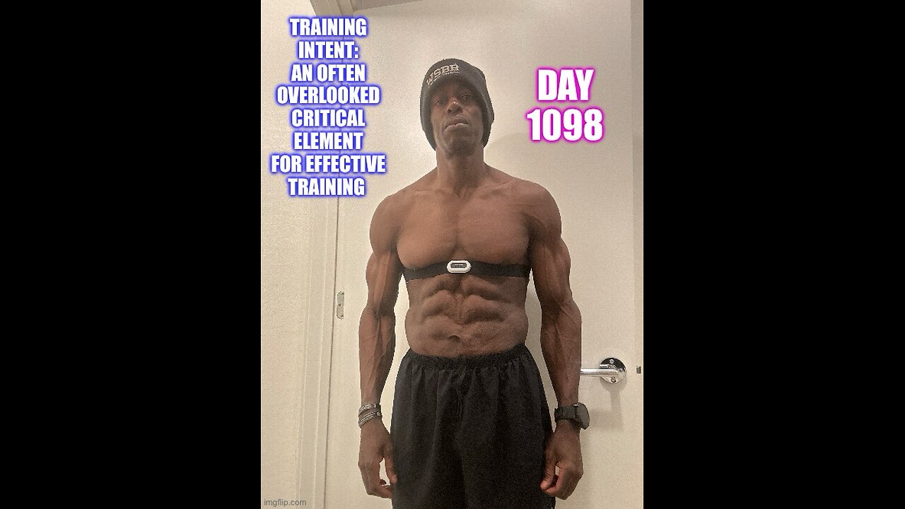 Training Intent (Day 1098)