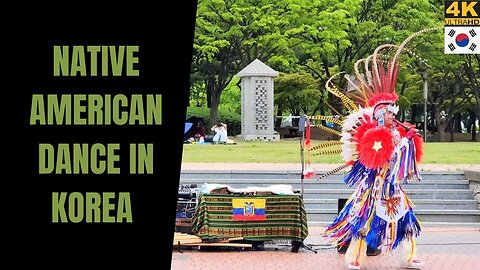 Native American Traditional Dance in the City | Cultural Street Performance