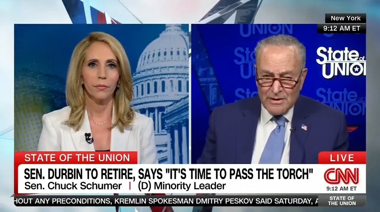 Sen Chuck Schumer: I'm Not Leaving The Senate!