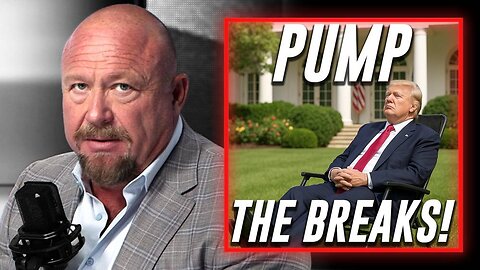 🚨EXCLUSIVE Alex Jones Issues Emergency Health Message To Trump