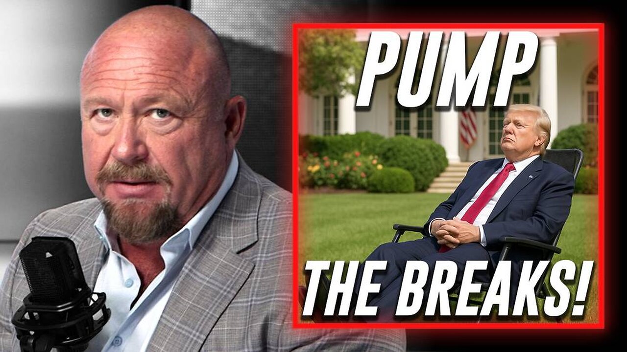 🚨EXCLUSIVE Alex Jones Issues Emergency Health Message To Trump