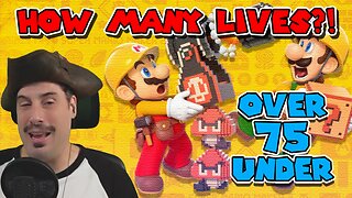 Mountain Out of A Monty Molehill - Struggling Hard in Mario Maker 2