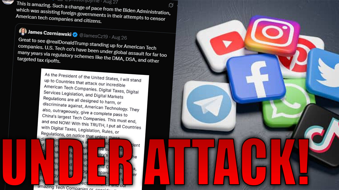 Foreign Threat US for Censor Free Speech - US Trump Respond to Foreign Censorship