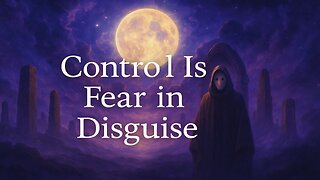 Control Is Fear In Disguise