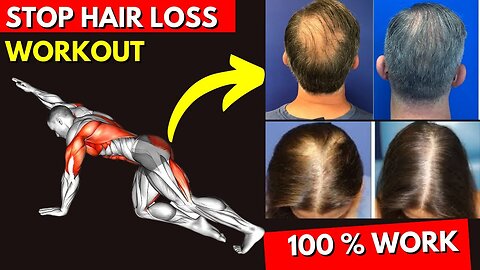 exercises to reduce hair fall