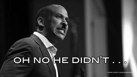 Oh No He Didn't . . .