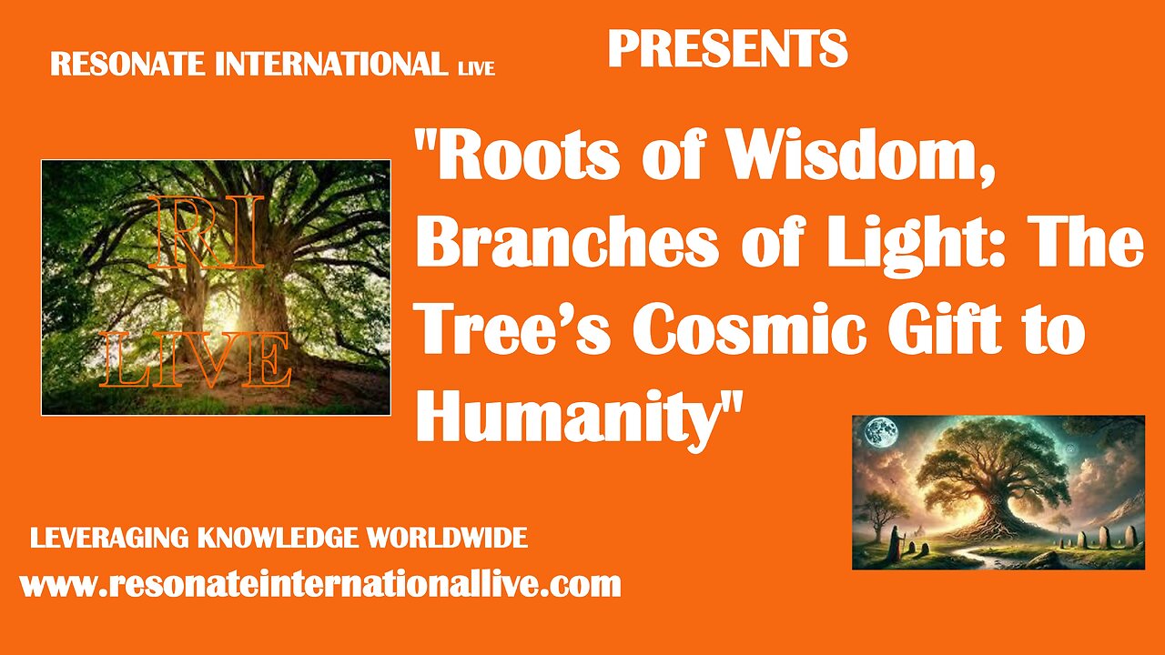 "Roots of Wisdom, Branches of Light: The Tree’s Cosmic Gift to Humanity"