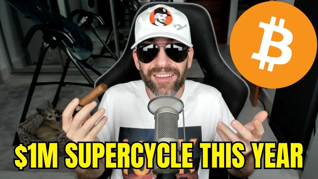 2145: Samson Mow: Bitcoin Surge to $1M THIS Year – BTC Supercycle Will Shame Gold