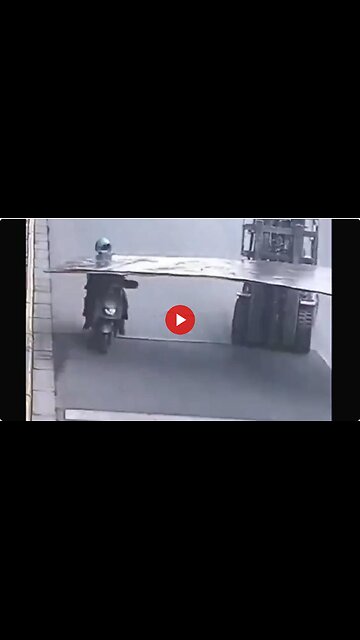 It is good to wear a helmet...however...Ouch! That's gonna leave a mark.