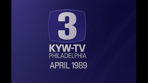KYW-TV Channel 3 (CBS) Commercials/Ads/Promos (April 1989) Philadelphia, PA