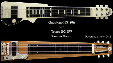 Guyatone HG-26A and Teisco EG-SW Sample Sound