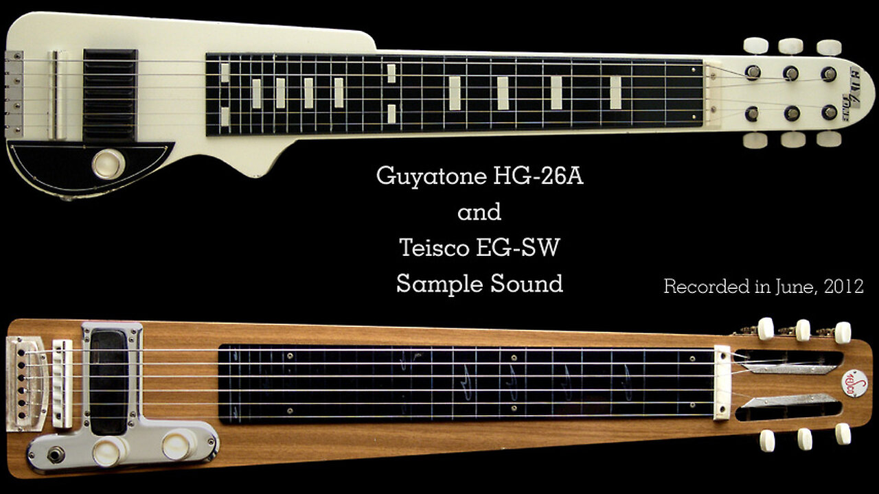 Guyatone HG-26A and Teisco EG-SW Sample Sound