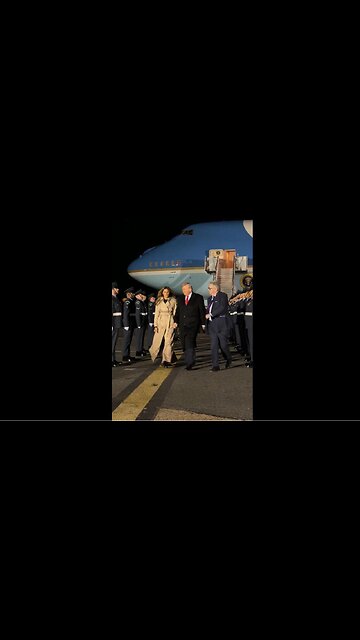 🇺🇸🇬🇧 President Donald J. Trump & First Lady Melania Trump have arrived in the UK - 9.16.25