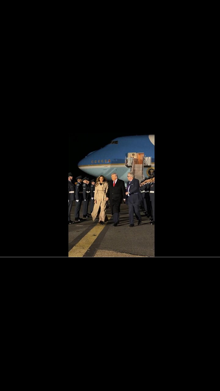 🇺🇸🇬🇧 President Donald J. Trump & First Lady Melania Trump have arrived in the UK - 9.16.25