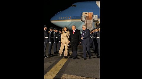 🇺🇸🇬🇧 President Donald J. Trump & First Lady Melania Trump have arrived in the UK - 9.16.25