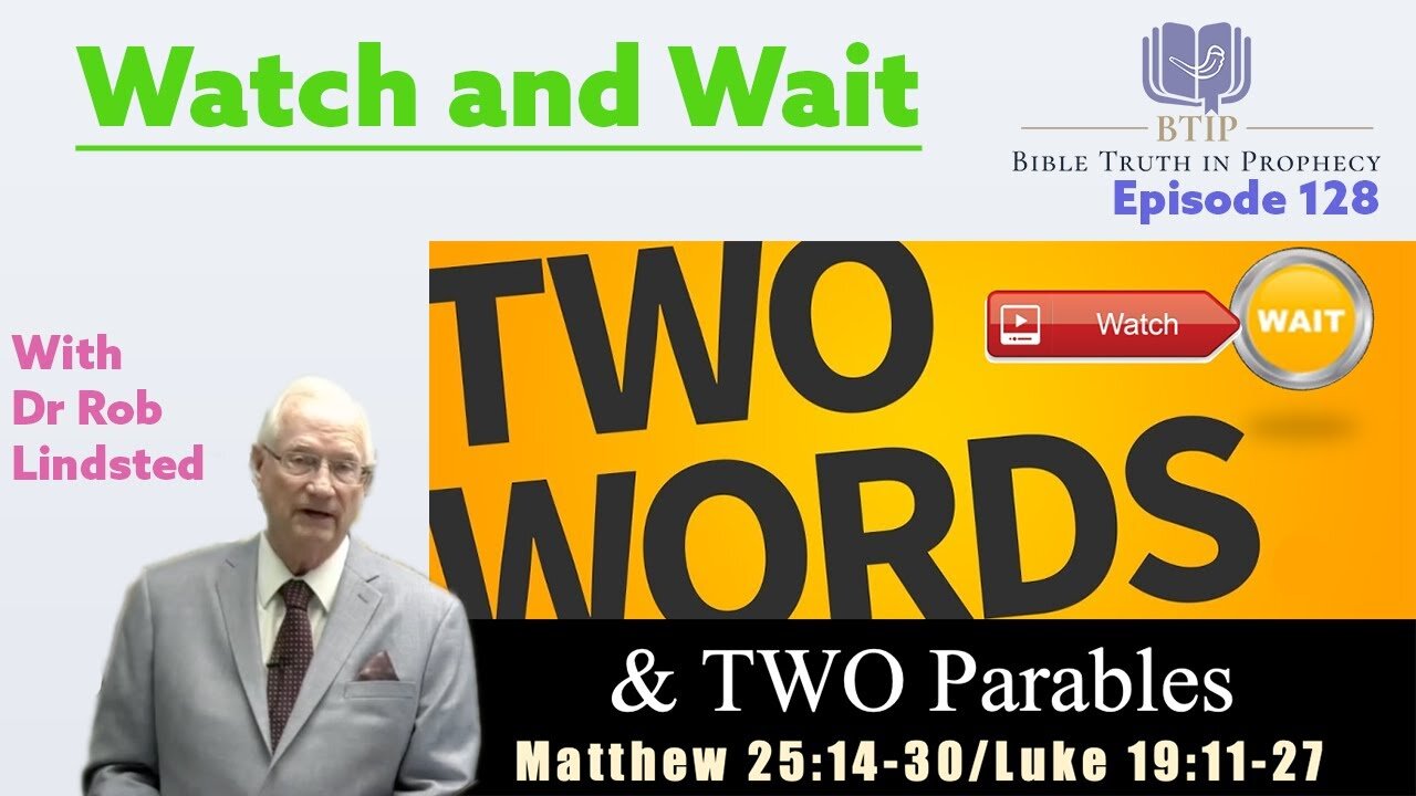 Episode 128 Two Words and Two Parables with Dr Rob Lindsted