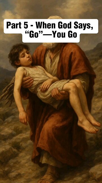 Abraham walked. God stayed.