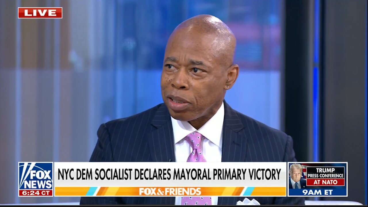 Eric Adams RIPS Socialist Zohran Mamdani