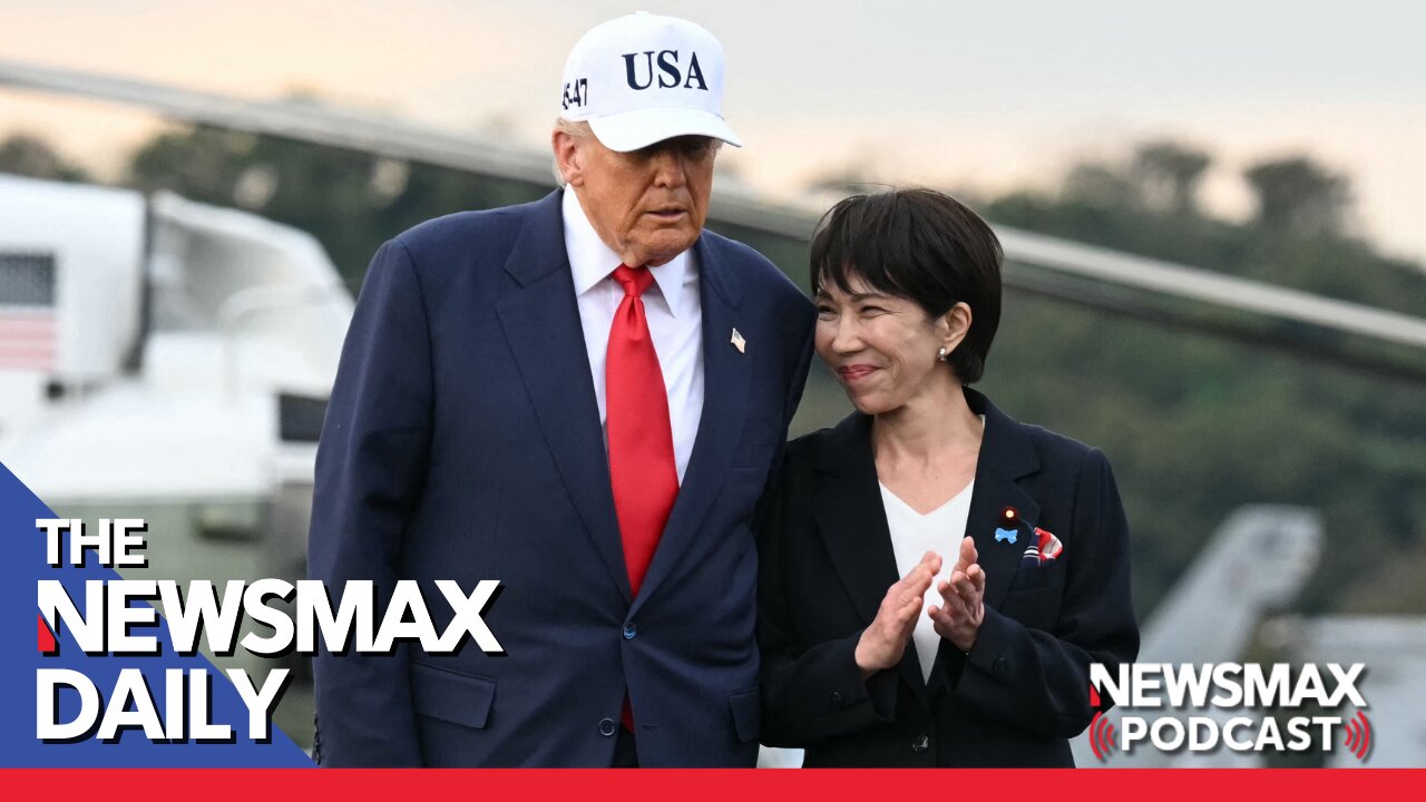 The Trump Train Rolls Through Japan | The NEWSMAX Daily (10/28/25)