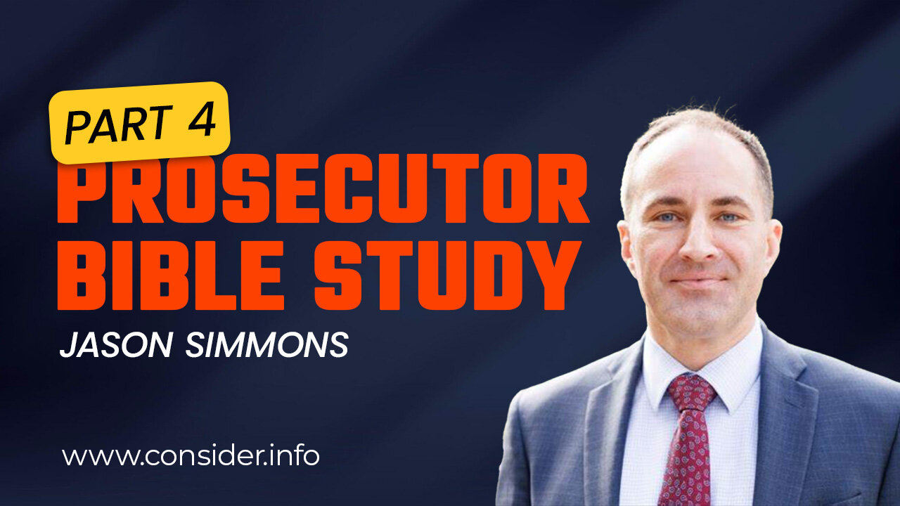 Prosecutor Jason Simmons Bible Study Time: Leadership Part 4