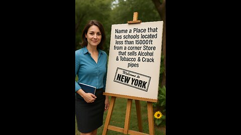 In New York we make it easy for you kids to have access to any drug of choice