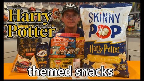 Eating Harry Potter Themed Snacks