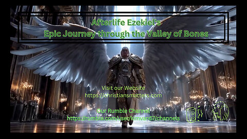 Afterlife Ezekiel's Epic Journey through the Valley of Bones .