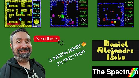 🕹️ 3 Joyas Homebrew que NO conocías para ZX Spectrum 🤯 | Prueba en directo en The Spectrum