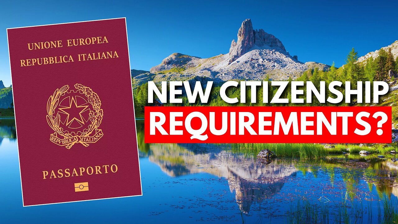 Italy Restricts Second Citizenship? New Policy Introduced