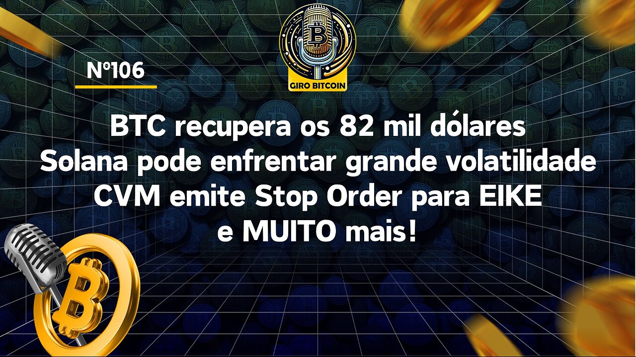 Bitcoin consegue se recuperar | Mercados Globais despencam