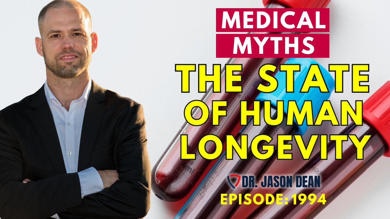 Dr. Jason Dean, BraveTV - Ep 1994 - The State of Human Longevity - The Healthy American