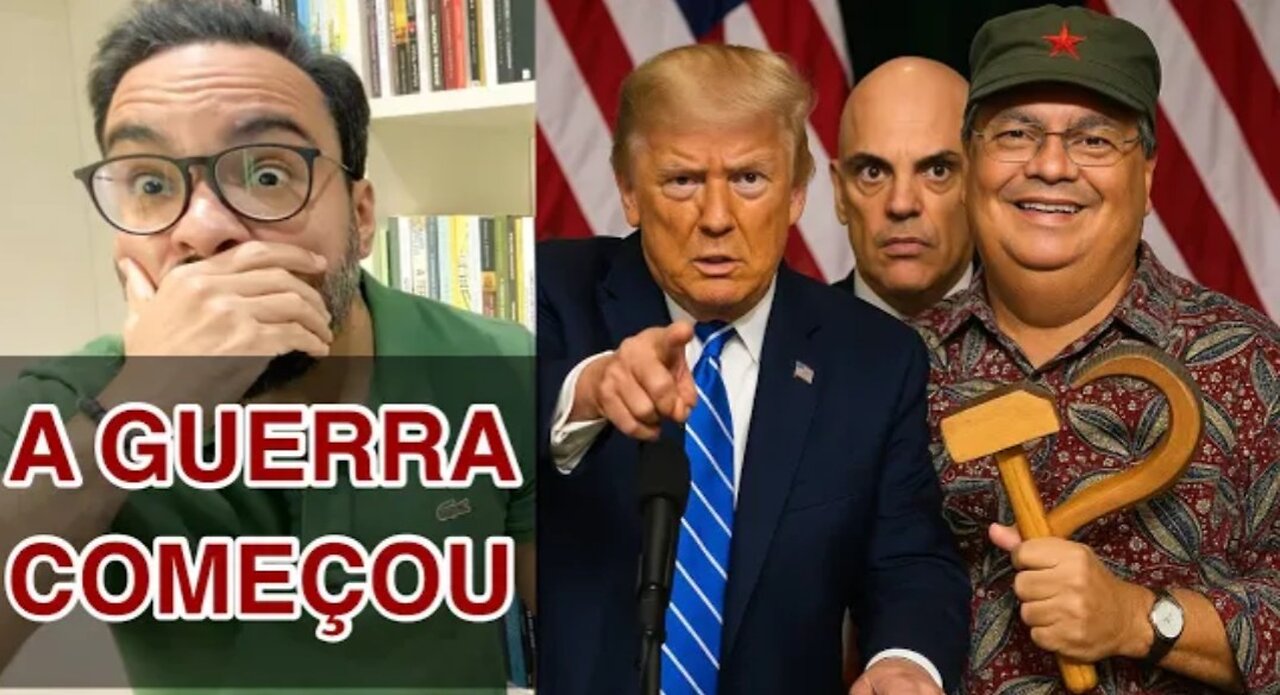IN BRAZIL, COMMUNIST DINO CHALLENGES TRUMP! The consequences will be devastating!