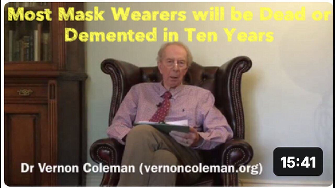 "Prediction: Majority of Mask Wearers to Face Death or Dementia Within a Decade"