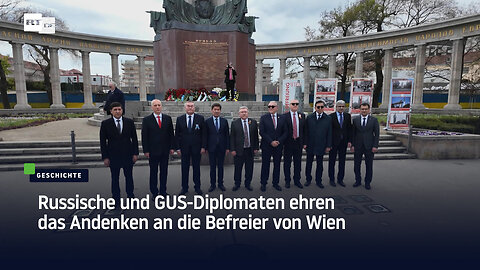 Russische und GUS-Diplomaten ehren das Andenken an die Befreier von Wien