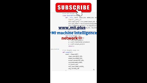 www.mii.plus MI machine intelligence network