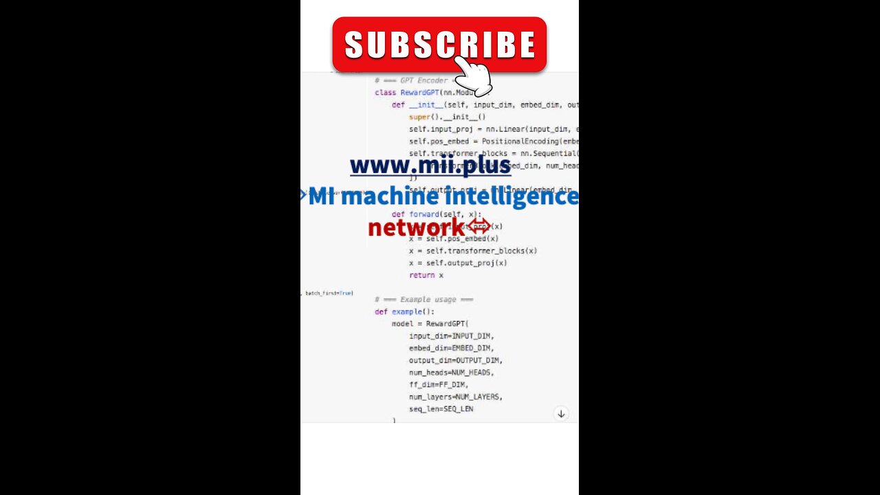 www.mii.plus MI machine intelligence network