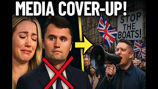3million UK Patriots PROTEST against Boat People? | The LEFT Celebrates Charlie Kirk's Assassination